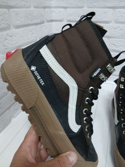 Жіночі зимові чоловічі VANS Gore-tex Sk8-hi Mte-3 Shoes (demitasse/bla