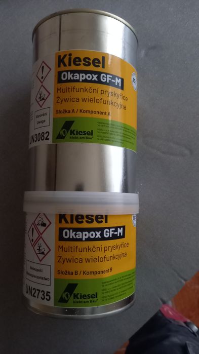 Żywica dwuskladnikowa Kiesel okapox gf-m
