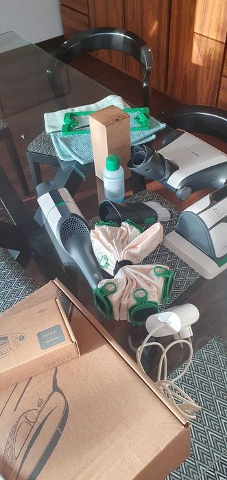 Aspirador sem Fios Vorwerk Kobold VB100 + Limpa-Vidros VG100 + Escova Estofos