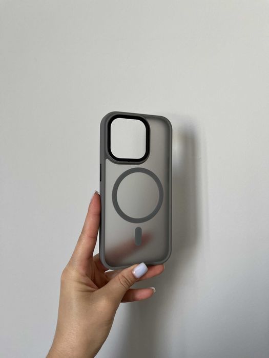 Чохол QMatte Magsafe для iPhone 15 Pro Max / чехол айфон 15 про маг