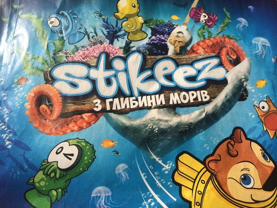 Продам игрушки Stikeez из глубины морей Сильпо.