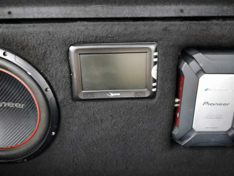 Sistema de som pionner, pronto aplicar em bmw serie 1, adaptável para
