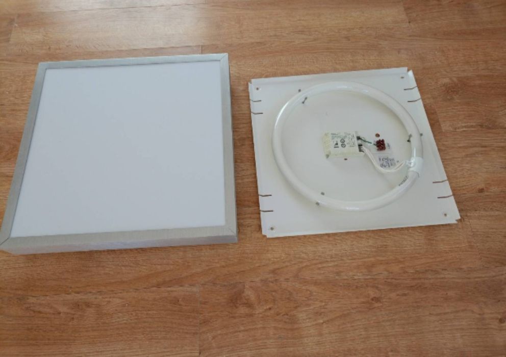 Lampa sufitowa biała plafon