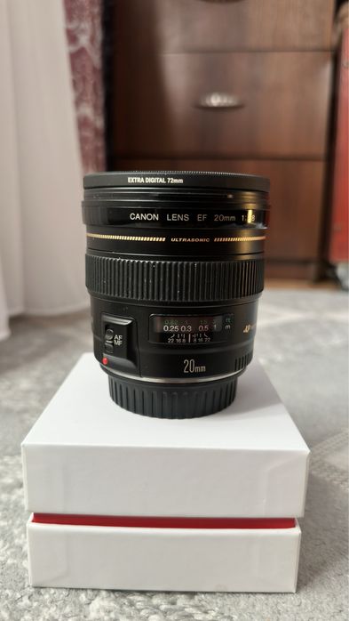 Объектив Canon EF 20mm, 2.8 ultrasonic