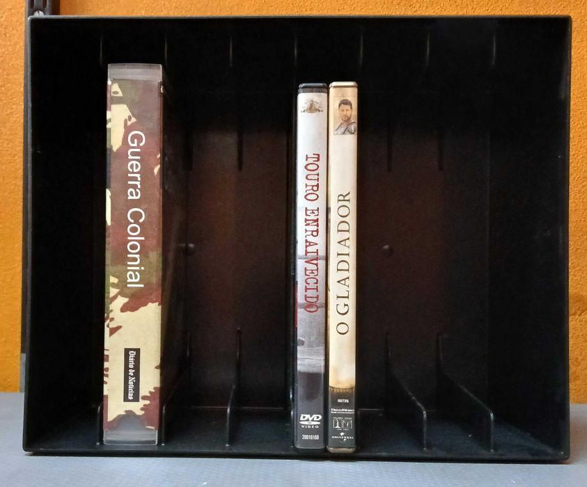 Arquivador Cassetes VHS e/ou DVD`s