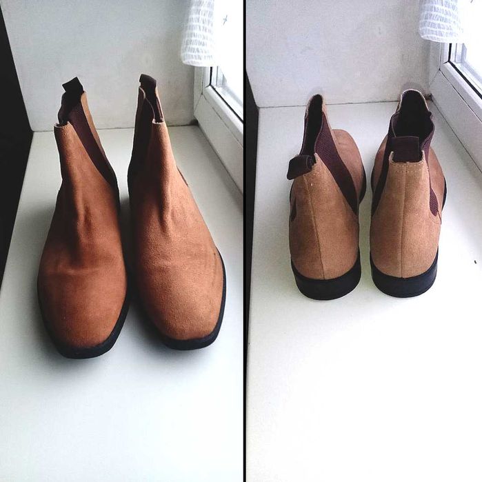 Мужские ботинки челси 44 (29, 5 см стелька)