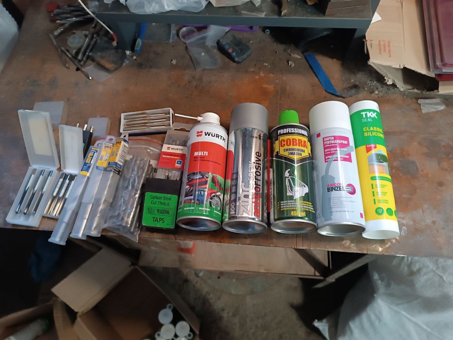 Свердла Вюрт спреї фільтра 3М Грунтовка цинкова