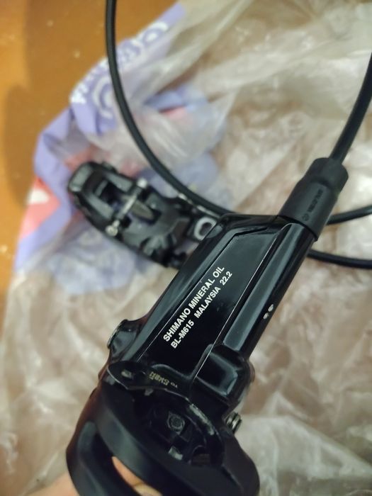 Гідравлічні гальма Shimano Deore M615 каліпер MT420 або М785 торг