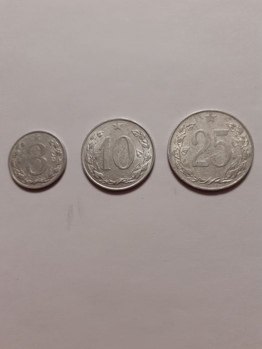 Monety Czechosłowacja 1953r,1956r