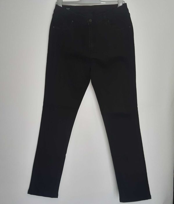 Calças Ganga Senhora Pretas More Blue Jeans Novas 44