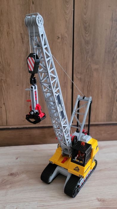 Koparka linowa z elementami konstrukcyjnymi Playmobil