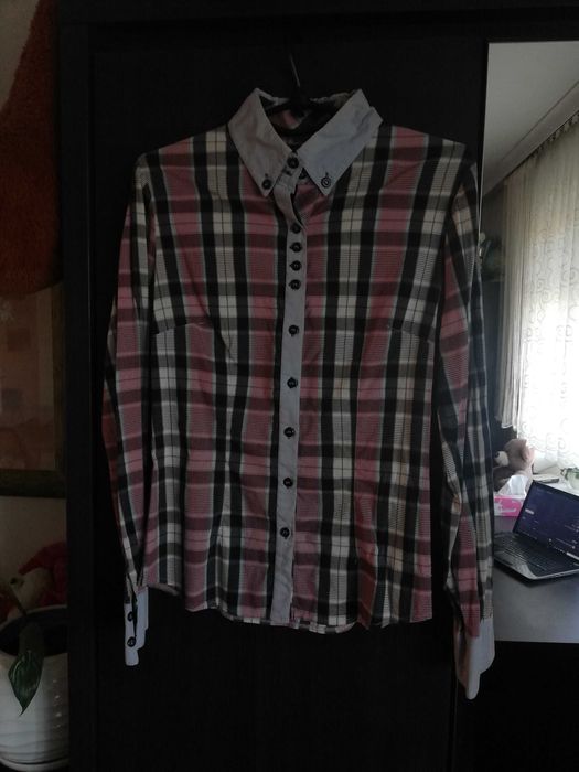 Elegancka koszula w kratę