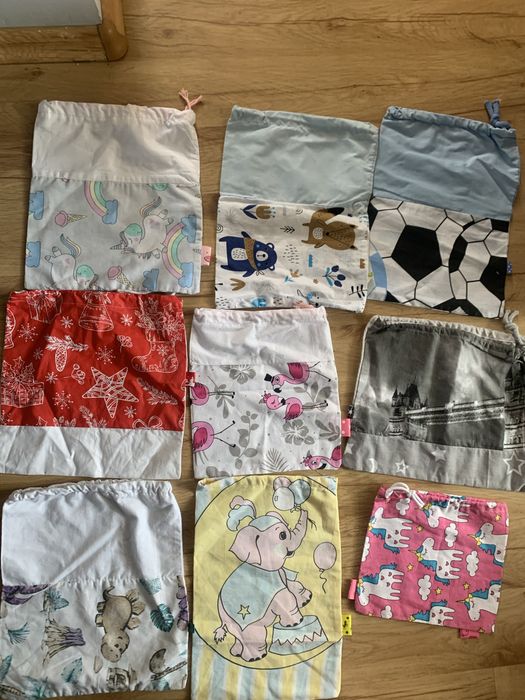 Woreczki bawelniane 9 szt