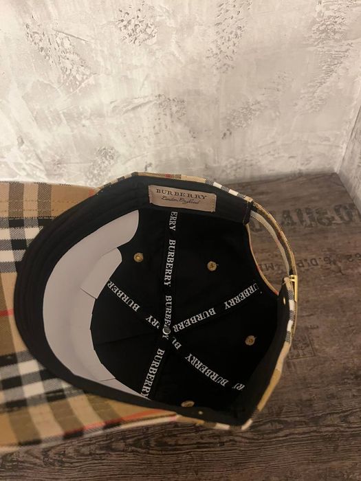 Кепка Burberry монограм кепки барбери барбері бьорбері burbery