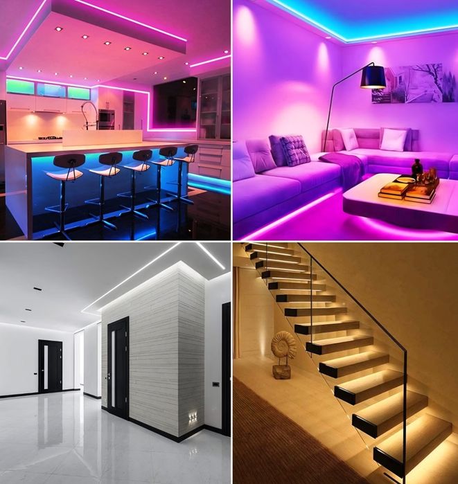 Profil aluminiowy LED (6×1 m)