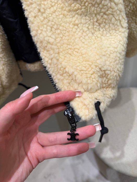 Celine Teddy Fleece Jacket / Куртка-тедді бежева