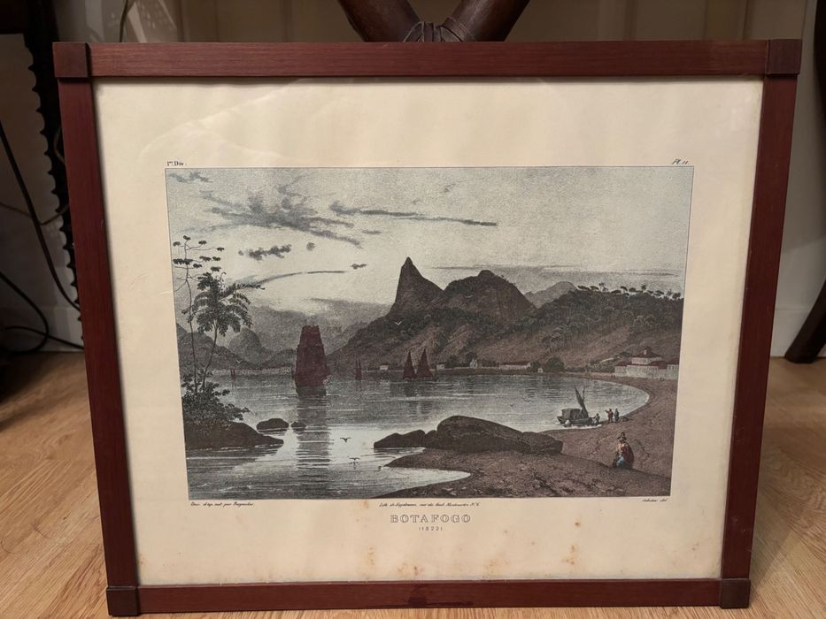 3 quadros decorativos dos anos 1980's, com estampas interessantes.