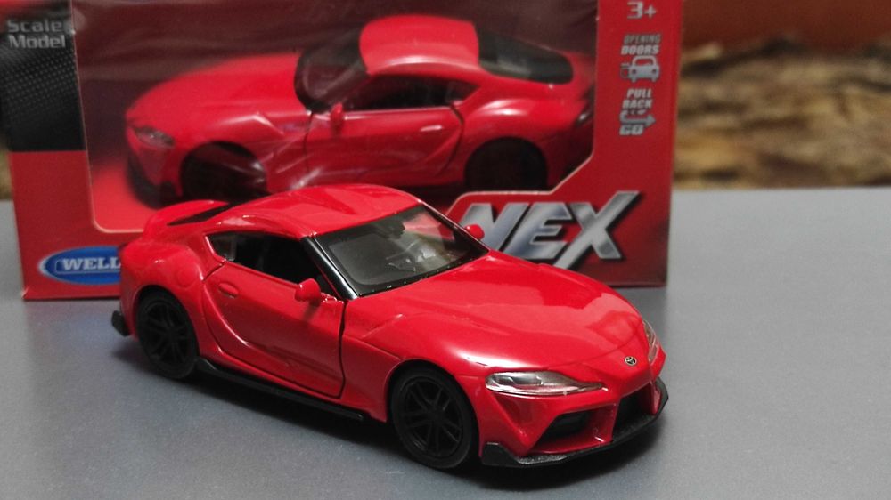 Машинка Toyota Supra 1/36 Welly Модель Тойота Супра Велли: 400 грн ...