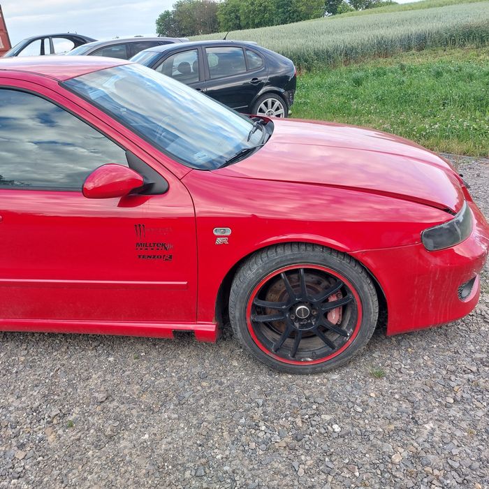 Seat Leon silnik słupek 1.8t Bam Cupra R skrzynia fzq drzwi maska sanki wydech nierdzewka belka zaciski brembo