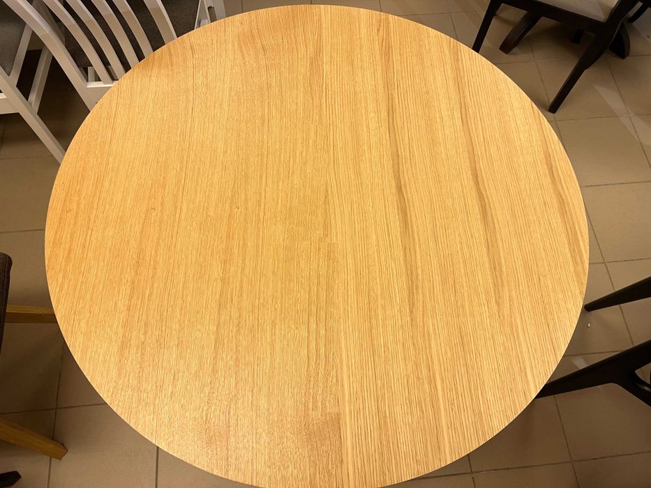 Стіл Марс Д100 круглий суцільний на кухню для дому кухонний для кухні