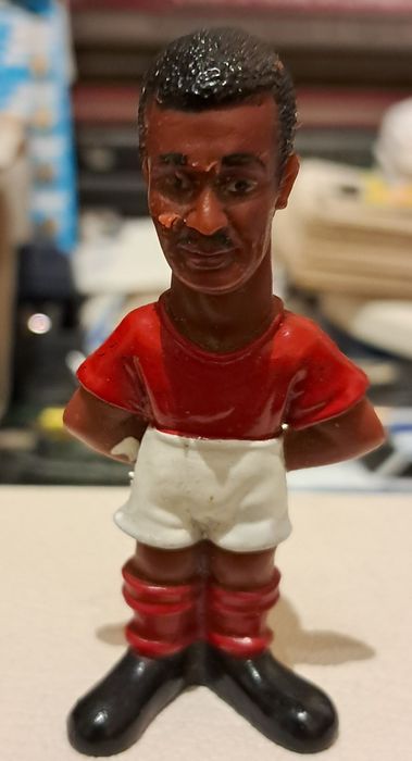 Bonecos em PVC, com 6 cm altura,Coluna e Rui Costa Jogadores do Benfic