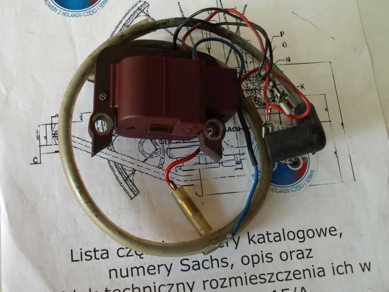 Moduł zapłonowy CDI silnik SACHS 301A SPARTAME SAXONETTE