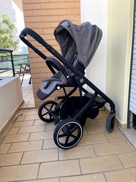 Cybex Balios S — base + ovo + cadeira de passeio