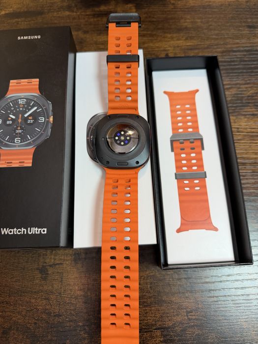 Samsung Galaxy Watch Ultra LTE 47 mm Titanium Gray – stan jak NOWY – komplet