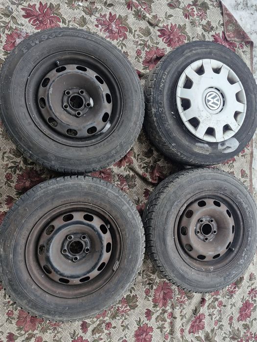 Диски 5/100r14 Шини 175/80r14 Skoda, Volkswagen