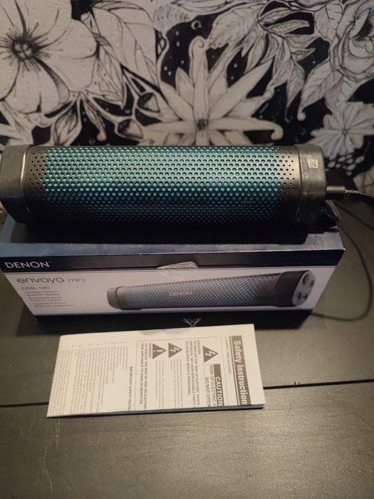 Głośnik Bluetooth Denon Envaya Mini DSB-100 + Ładowarka Microsoft + Box
