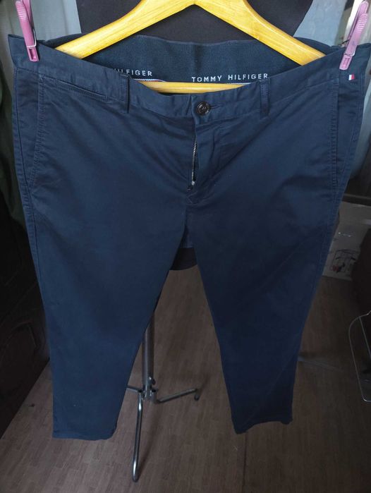 Джинсы (chino Tommy Hilfiger Denton USA w36 stretch navy.