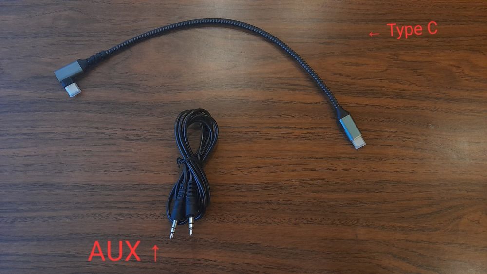 Кабель Type C + AUX