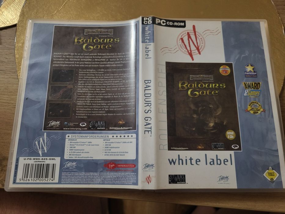 Baldur's gate. Baldurs gate pc