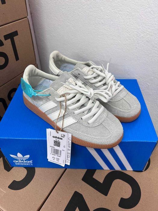 Женские кеды Adidas spezial HandBall / Адидас спешил серые 37 38 39 40