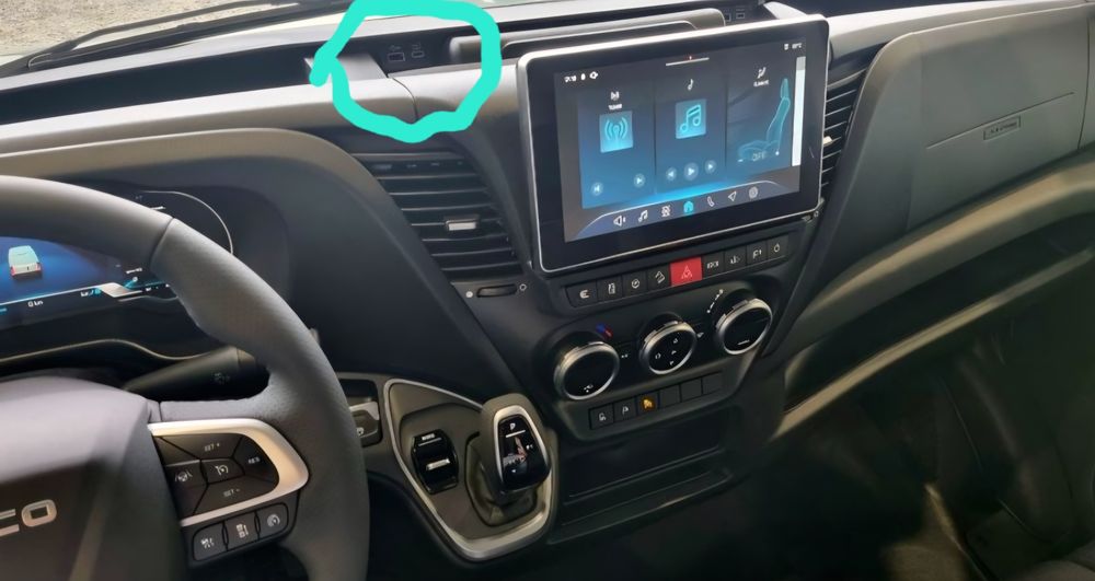 Iveco Daily Gniazdo USB