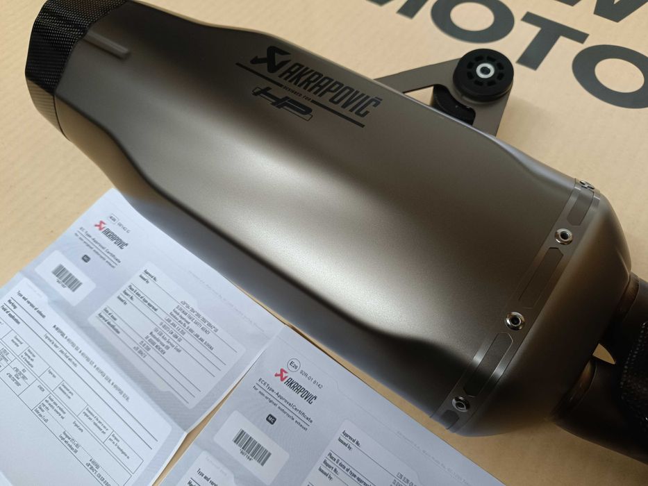 Ponteira Akrapovic BMW R1250 GS GSA Adventure - como NOVA