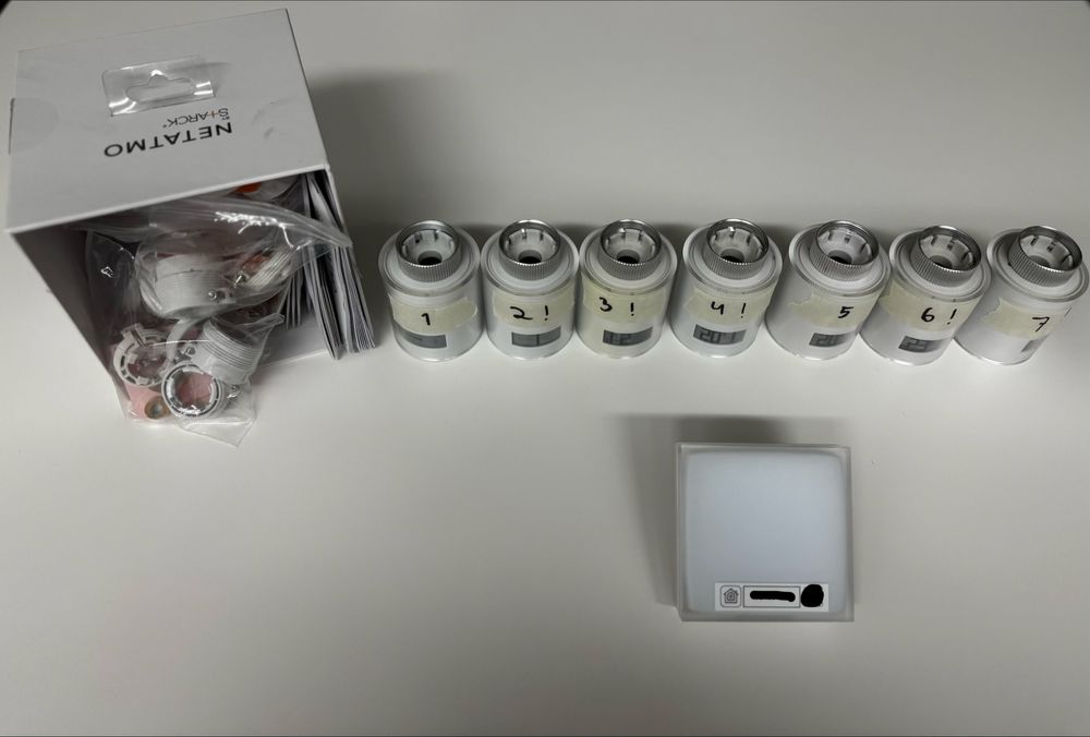 Netatmo Pack Válvulas WiFi para radiador + Relé