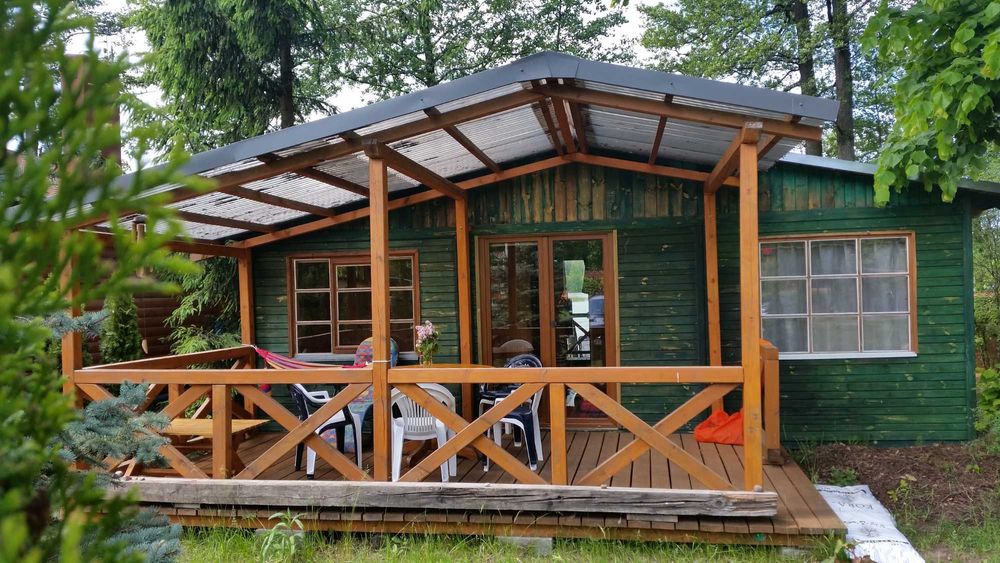 Domek letniskowy z prywatną plażą na półwyspie