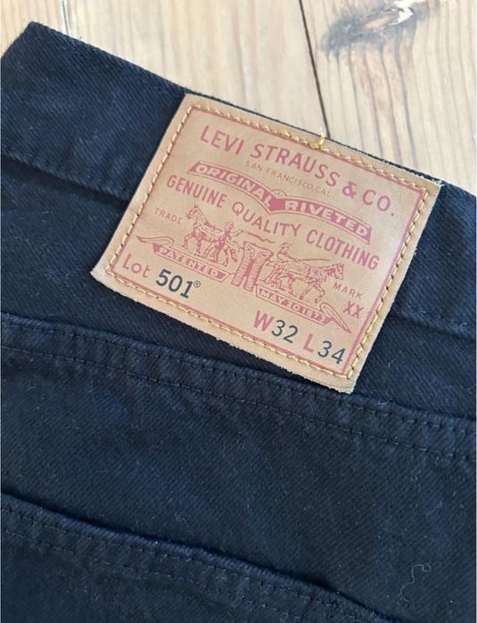 Чорні чоловічі джинси Levi’s
