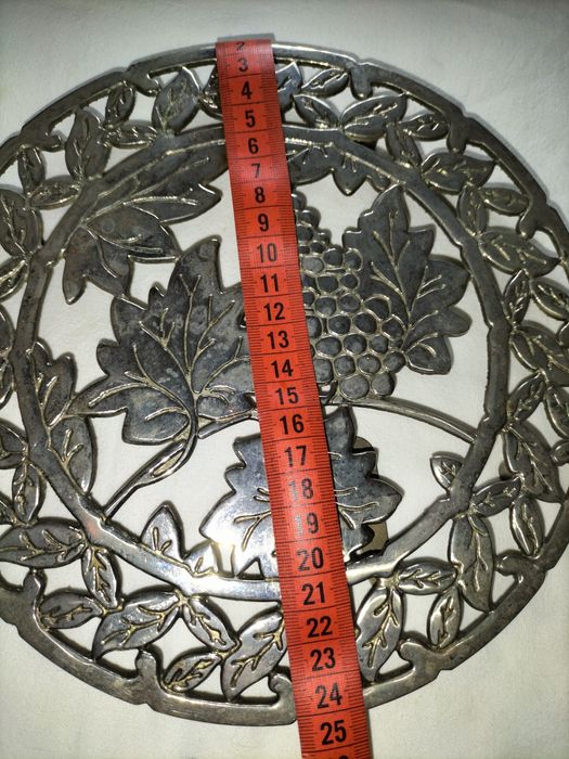 Antiga Base Banhada a Prata Itália