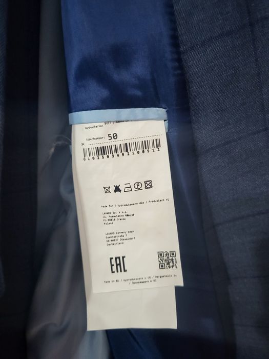 Garnitur meski granat