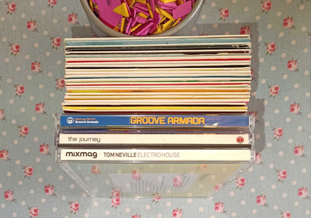 CDs de Revistas de Música de Dança - Mixmag / DJ Mag / Traxx / Muzik