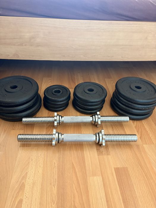 Halteres ajustaveis - 60Kg