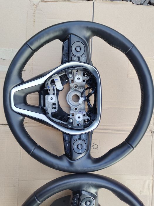 Руль Toyota Corolla E21, шкіра з підігрівом