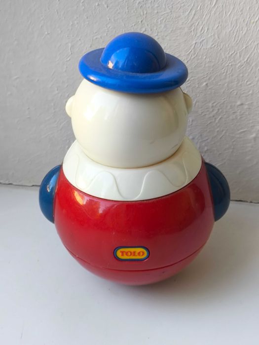 Детская игрушка -неваляшка Клоун