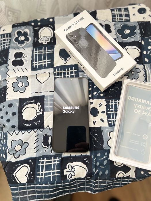 Продам samsung состояние нового! A 34 . 5 g 256 gb!!!