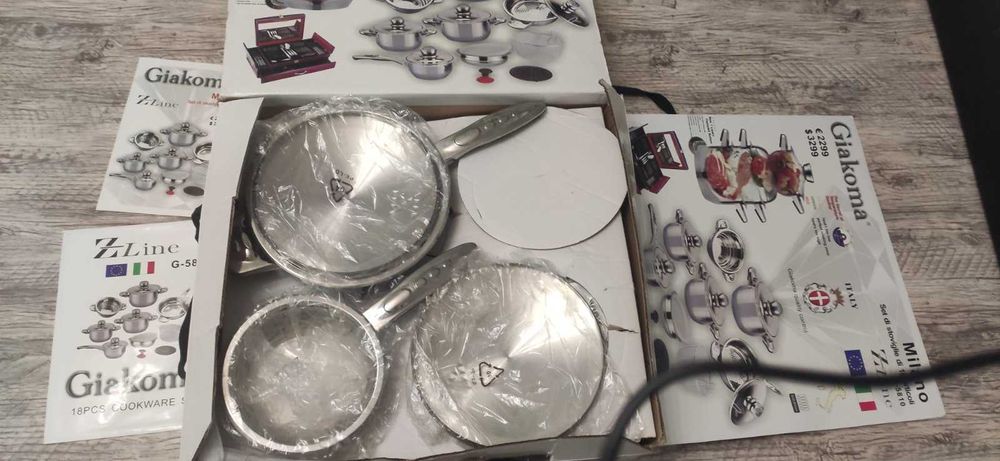 Набор посуды Италия Giakoma Milano Zline( кастрюля скороварка