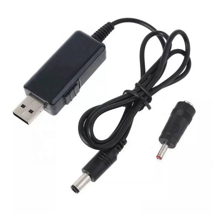 Кабель живлення для Wi-Fi Роутера 9v-12v з перехідником.