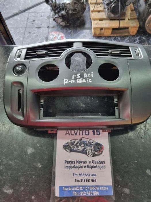 máscara de rádio , botões e conduta de ar  Renault Scenic