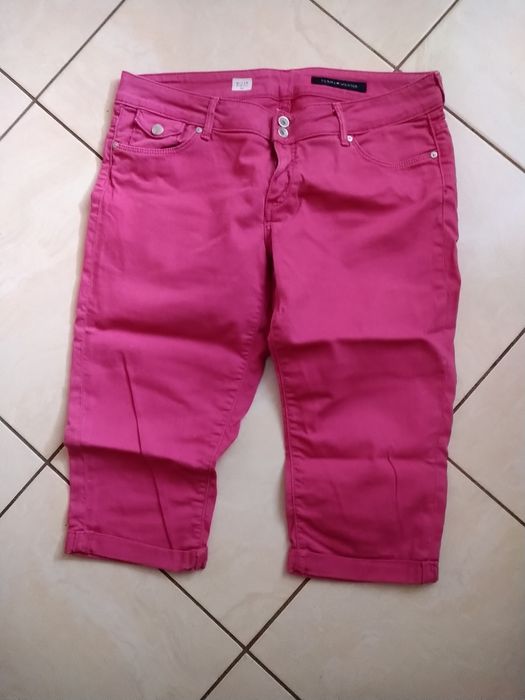 Spodnie Tommy Hilfiger fuksja M